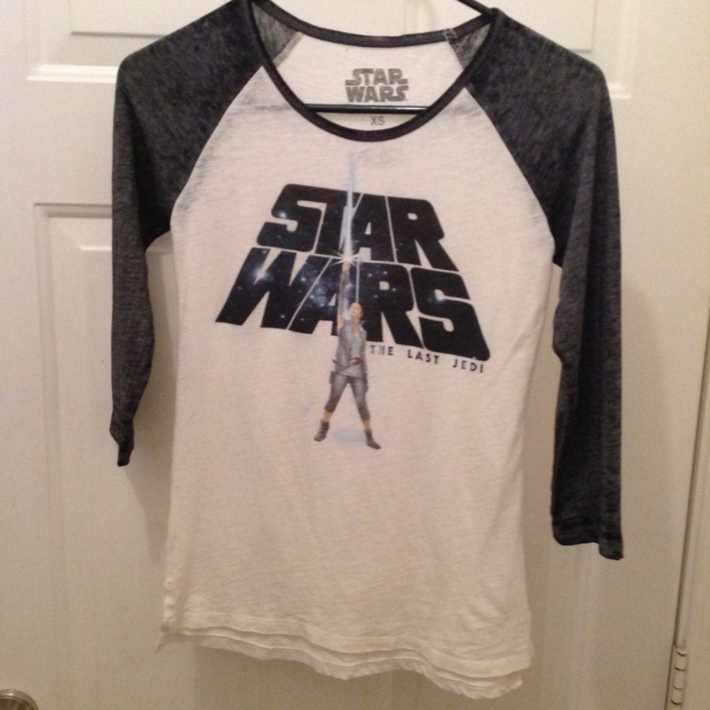 x small Star Wars shirt 3/4 sleeve